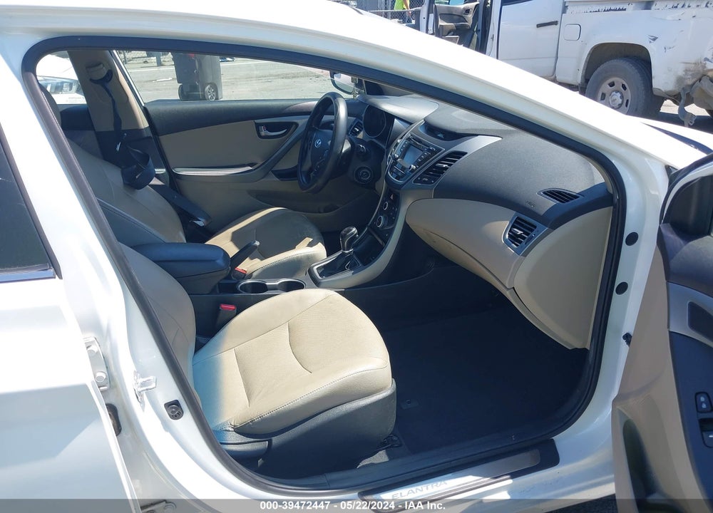 2014 HYUNDAI ELANTRA LIMITED VIN: 5NPDH4AE0EH461303