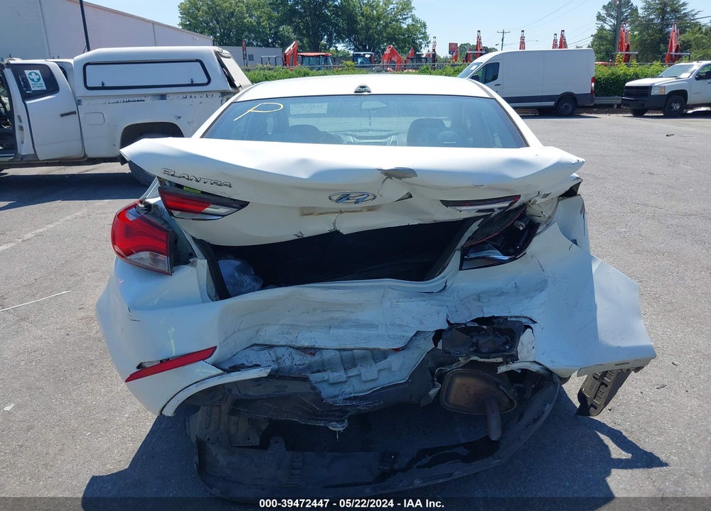 2014 HYUNDAI ELANTRA LIMITED VIN: 5NPDH4AE0EH461303