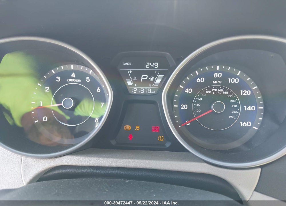 2014 HYUNDAI ELANTRA LIMITED VIN: 5NPDH4AE0EH461303