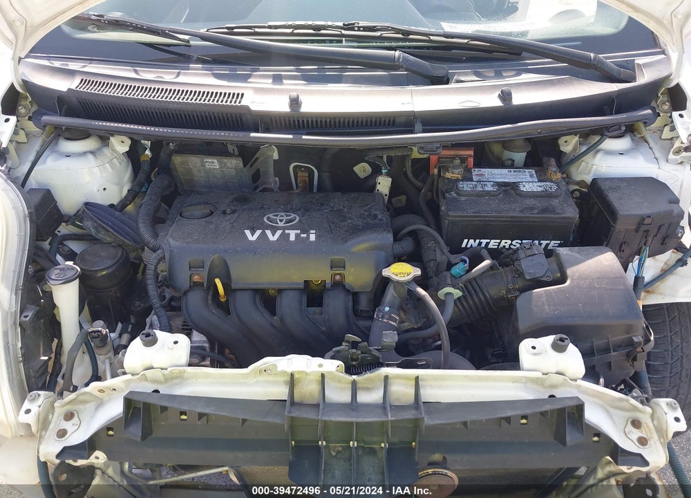 2007 TOYOTA YARIS VIN: JTDJT923075040938