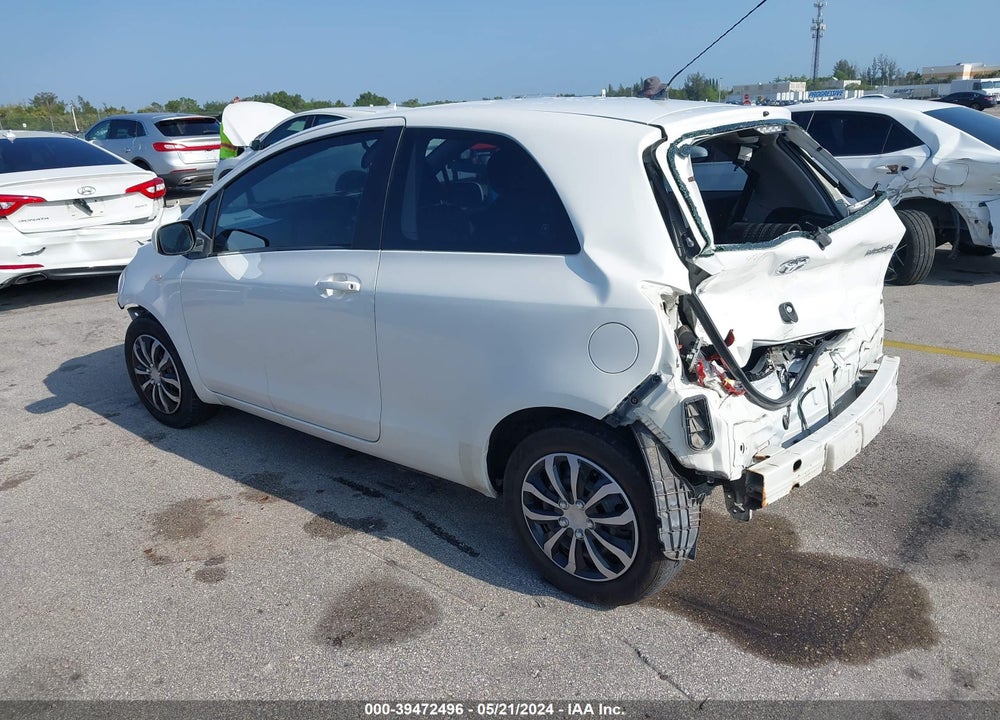 2007 TOYOTA YARIS VIN: JTDJT923075040938