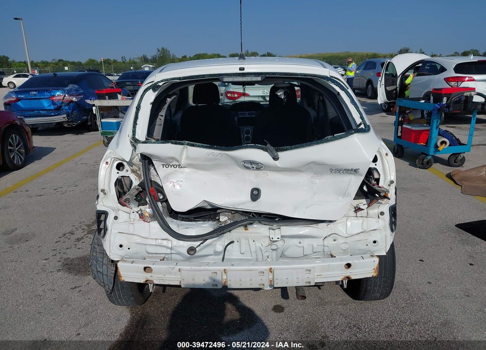 2007 TOYOTA YARIS VIN: JTDJT923075040938