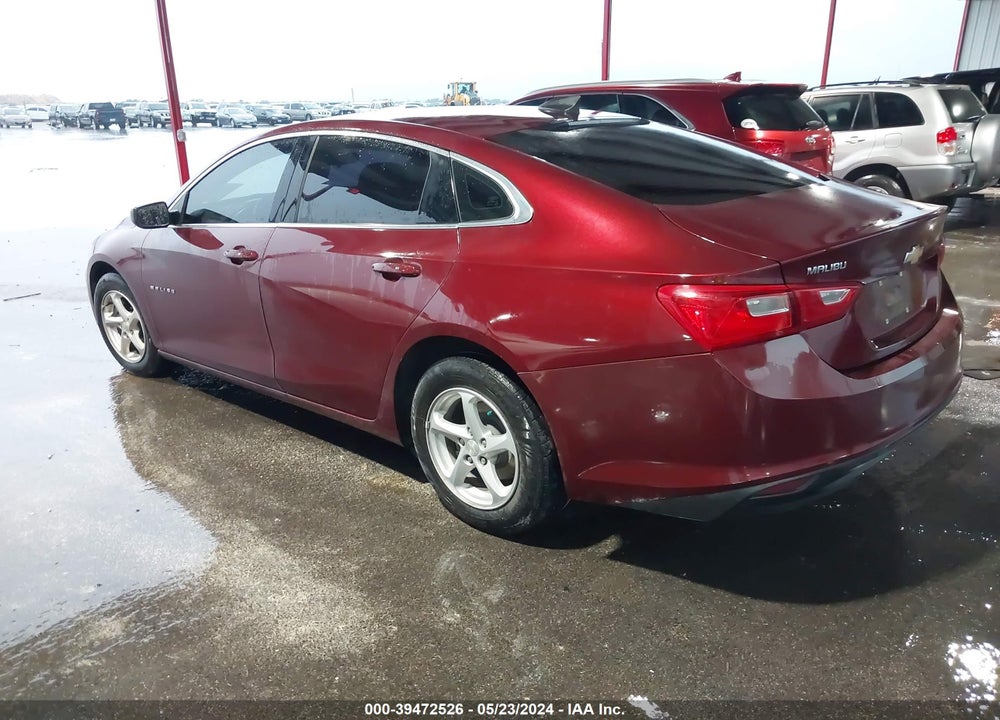 2016 CHEVROLET MALIBU LS VIN: 1G1ZB5ST2GF281787