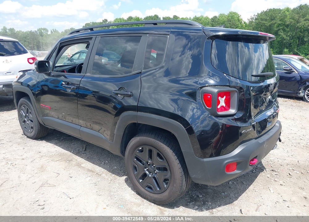 2018 JEEP RENEGADE TRAILHAWK 4X4 VIN: ZACCJBCB8JPH59252