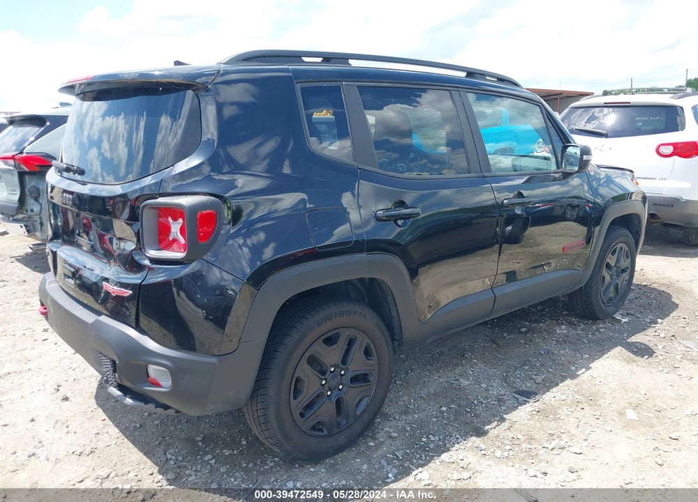 2018 JEEP RENEGADE TRAILHAWK 4X4 VIN: ZACCJBCB8JPH59252