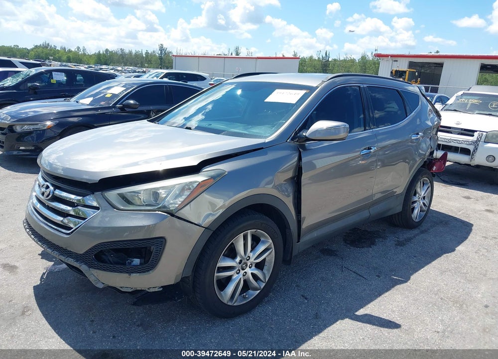 2013 HYUNDAI SANTA FE SPORT 2.0T VIN: 5XYZU3LA3DG058508