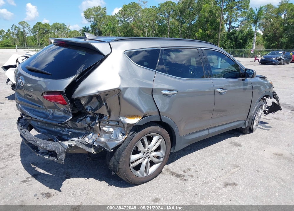 2013 HYUNDAI SANTA FE SPORT 2.0T VIN: 5XYZU3LA3DG058508