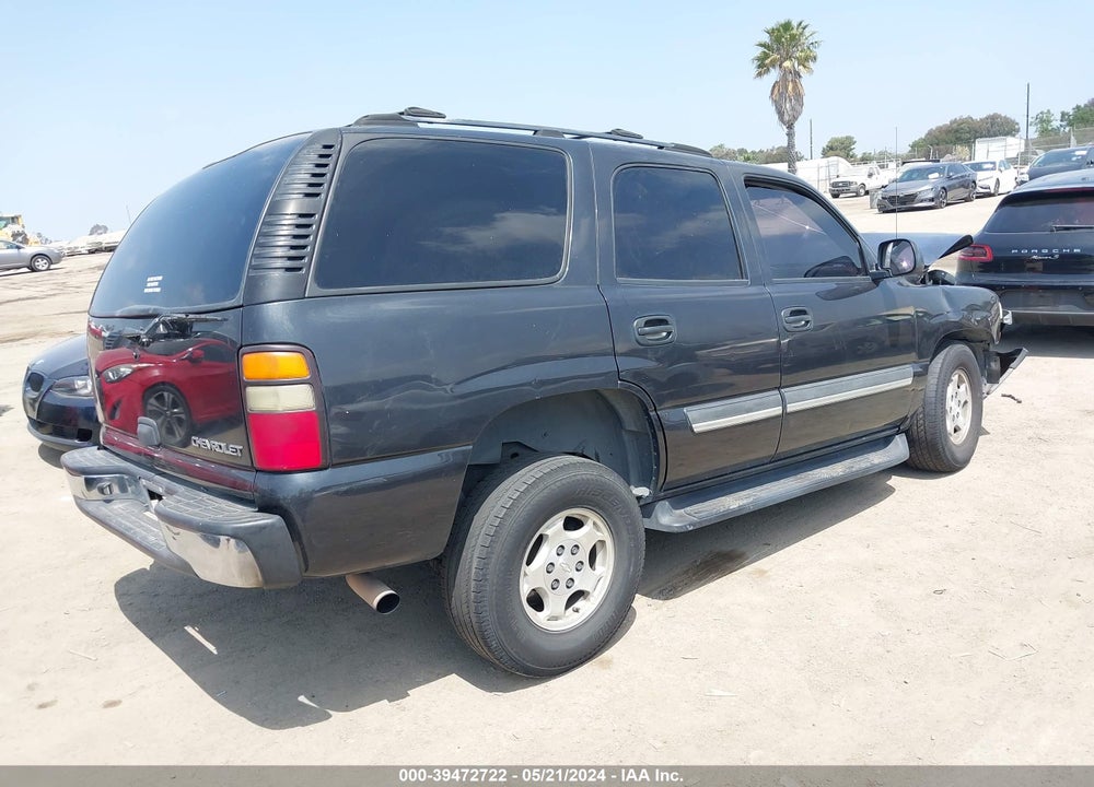 2004 CHEVROLET TAHOE LS VIN: 1GNEC13V54R263832