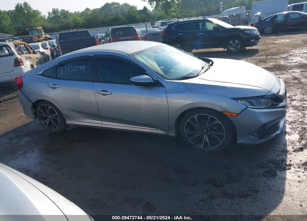 2020 HONDA CIVIC VIN: 2HGFC2F83LH525811