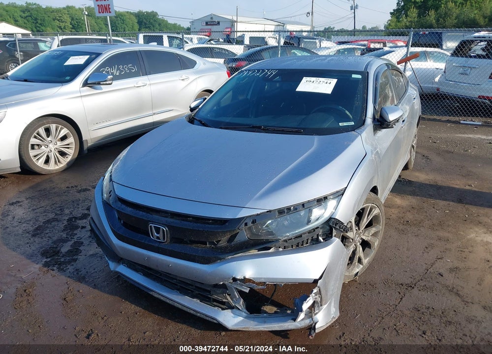 2020 HONDA CIVIC VIN: 2HGFC2F83LH525811