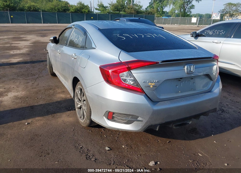 2020 HONDA CIVIC VIN: 2HGFC2F83LH525811