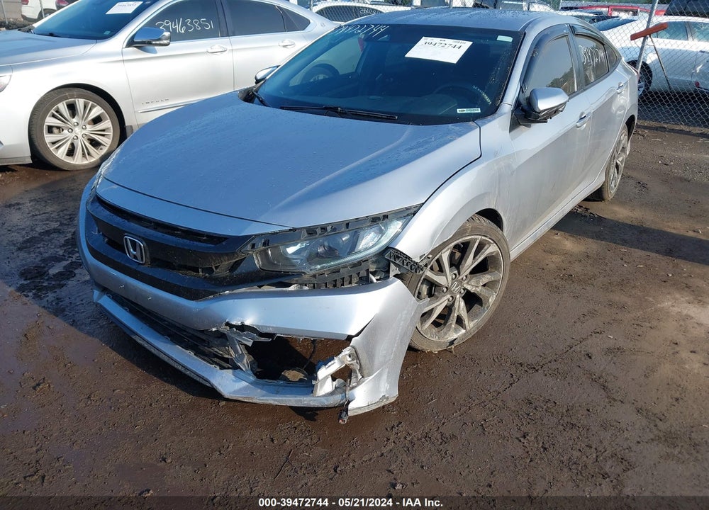 2020 HONDA CIVIC VIN: 2HGFC2F83LH525811