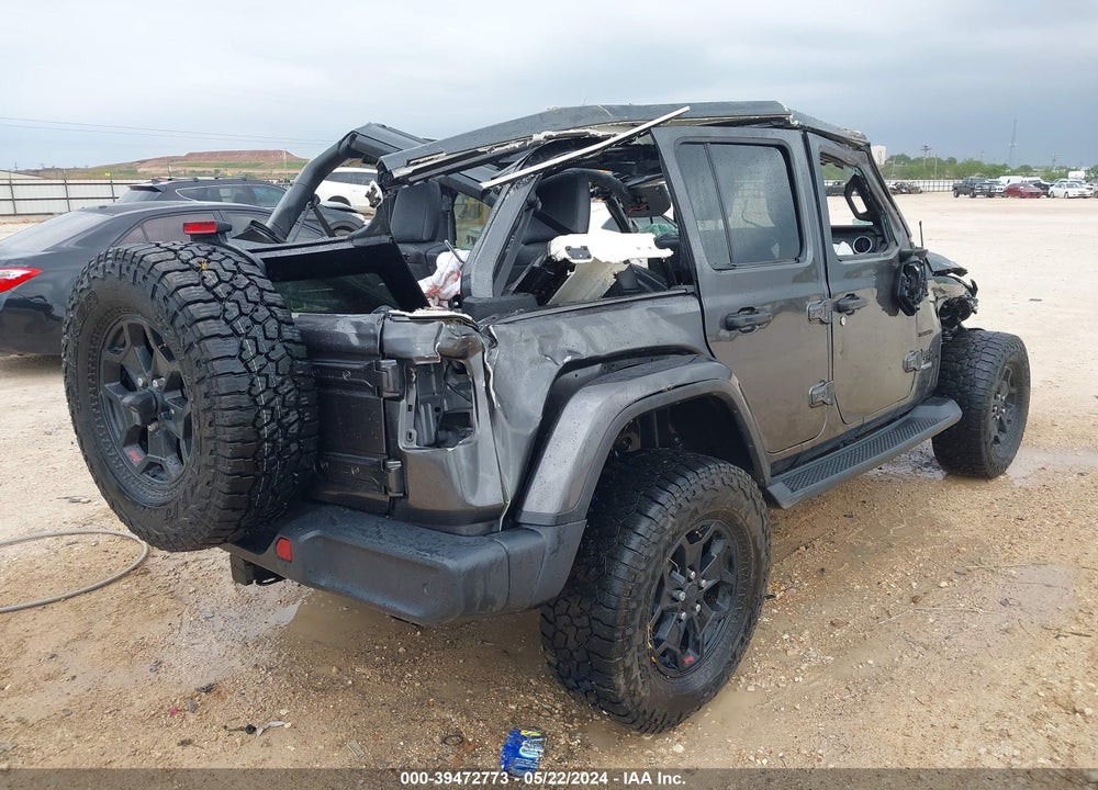 2019 JEEP WRANGLER UNLIMITED SAHARA 4X4 VIN: 1C4HJXEN3KW585802