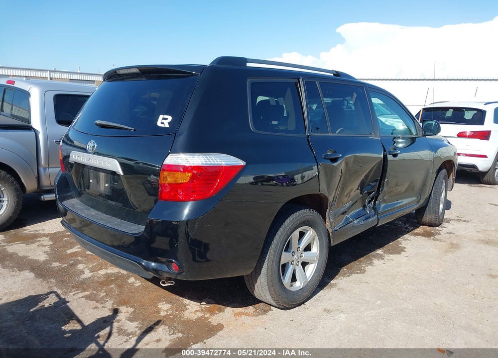 2010 TOYOTA HIGHLANDER BASE V6 VIN: 5TDZK3EH6AS003002