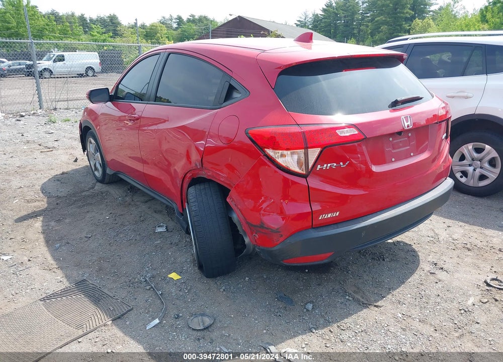 2017 HONDA HR-V EX VIN: 3CZRU6H5XHM723159