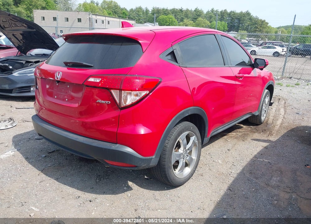 2017 HONDA HR-V EX VIN: 3CZRU6H5XHM723159
