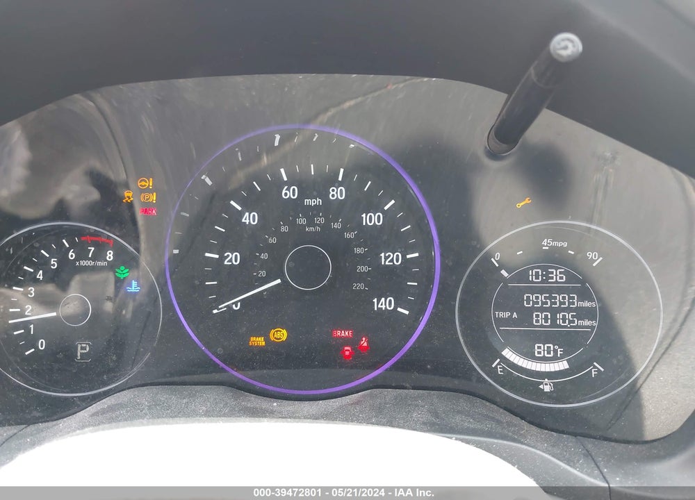 2017 HONDA HR-V EX VIN: 3CZRU6H5XHM723159