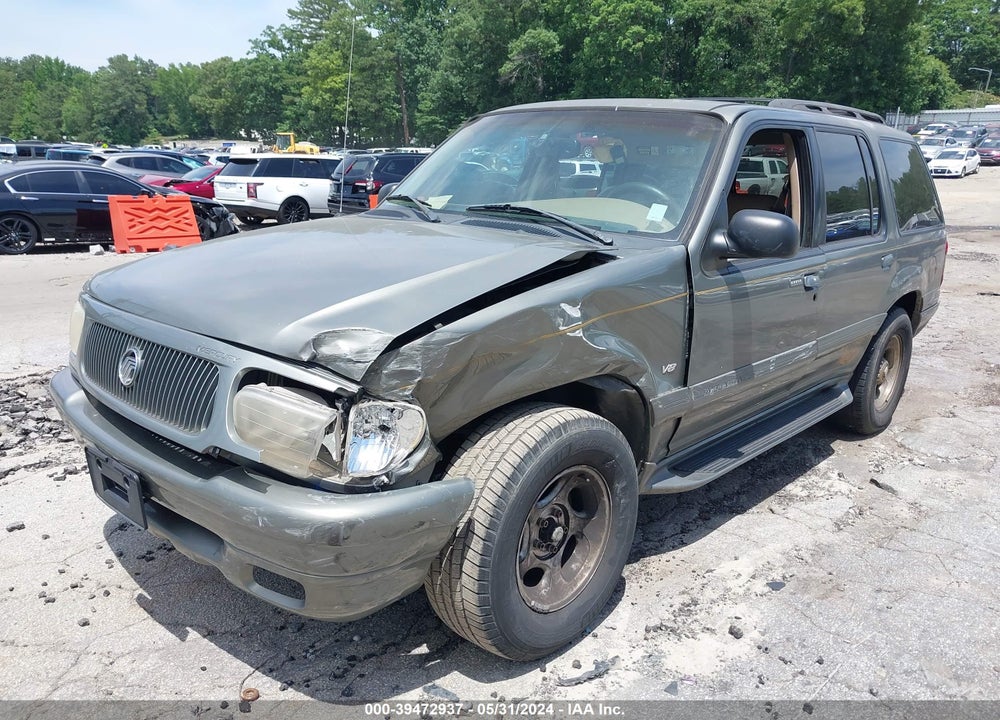 2000 MERCURY MOUNTAINEER VIN: 4M2ZU66P7YUJ45800