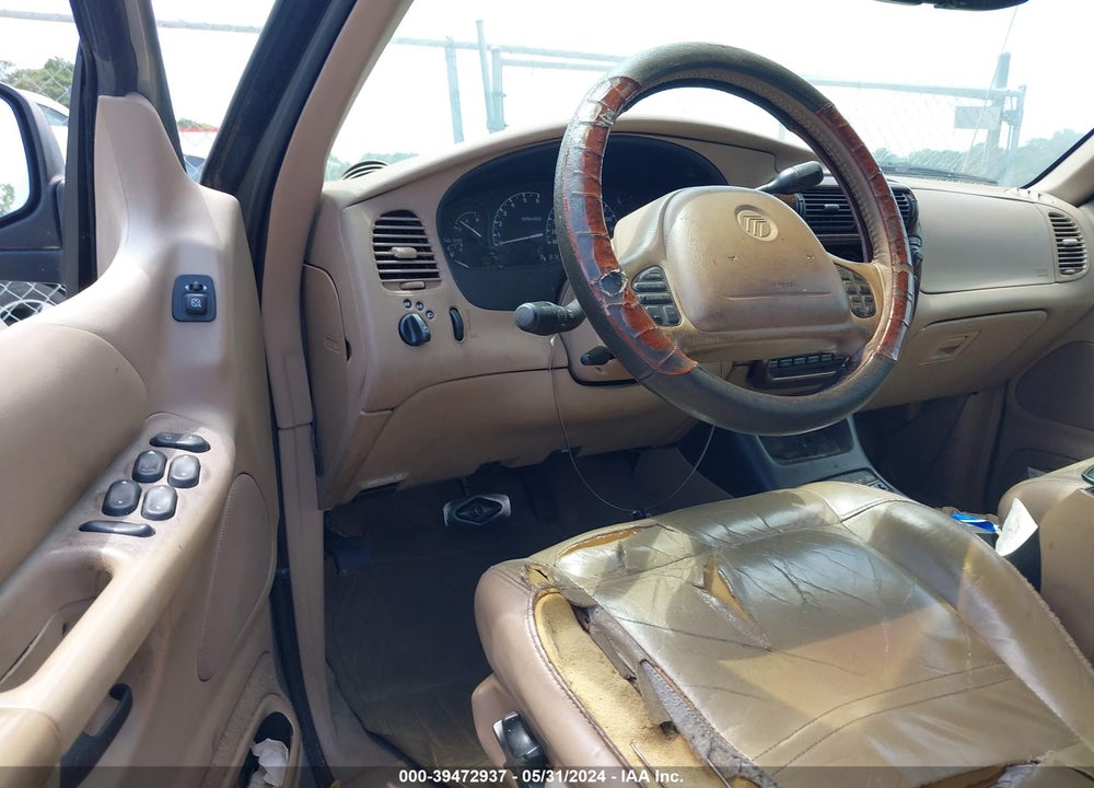 2000 MERCURY MOUNTAINEER VIN: 4M2ZU66P7YUJ45800
