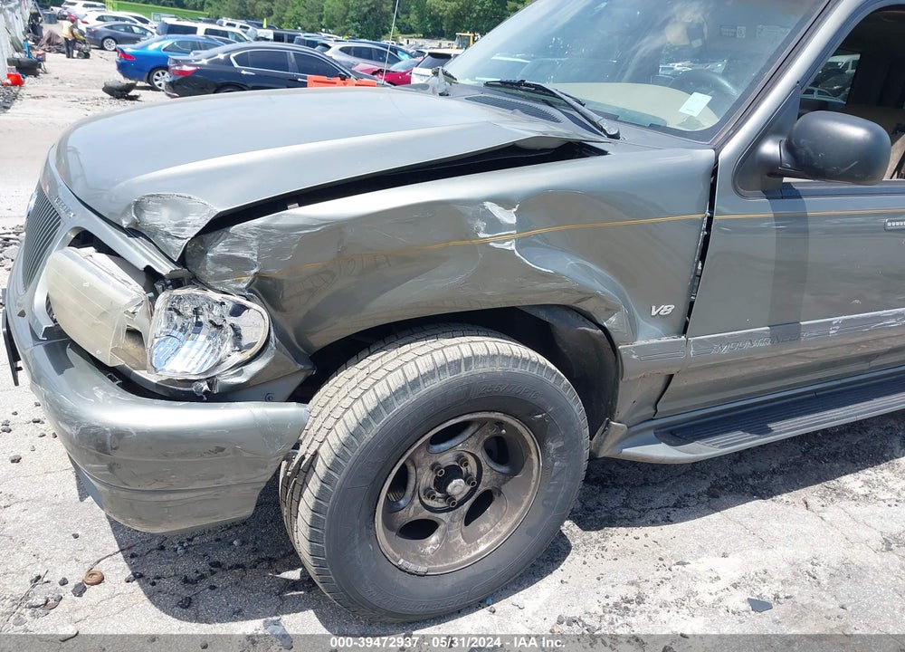 2000 MERCURY MOUNTAINEER VIN: 4M2ZU66P7YUJ45800