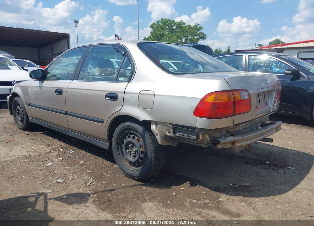 2000 HONDA CIVIC LX VIN: 1HGEJ6675YL027703