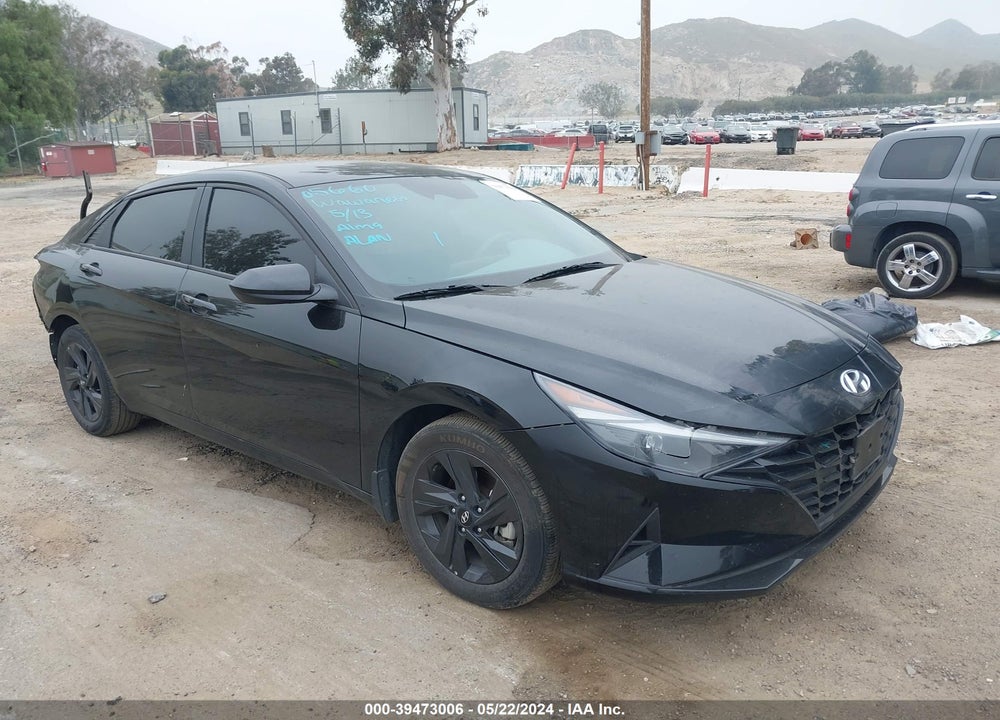 2023 HYUNDAI ELANTRA HYBRID BLUE VIN: KMHLM4AJ3PU076519