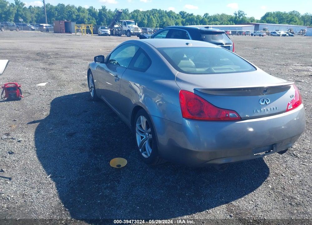 2008 INFINITI G37 JOURNEY VIN: JNKCV64E78M116256