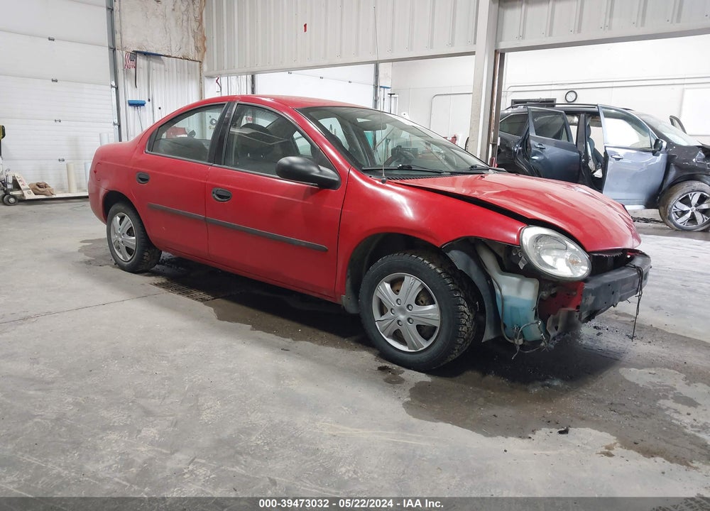 2003 DODGE NEON SE VIN: 1B3ES26C33D124629
