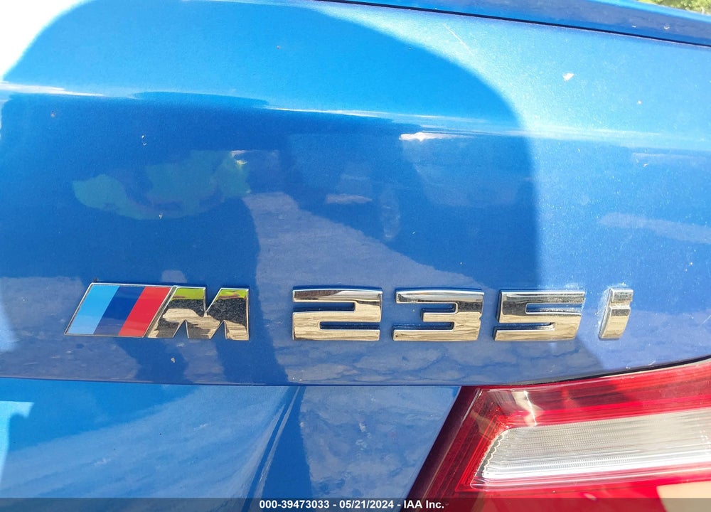 2016 BMW M235I XDRIVE VIN: WBA1J9C52GV372379