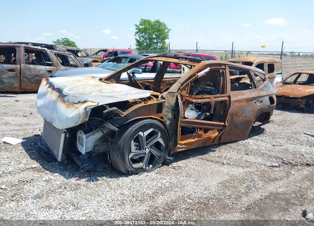 2022 HYUNDAI TUCSON LIMITED VIN: 5NMJECAE6NH009584