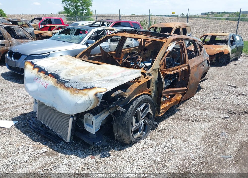 2022 HYUNDAI TUCSON LIMITED VIN: 5NMJECAE6NH009584