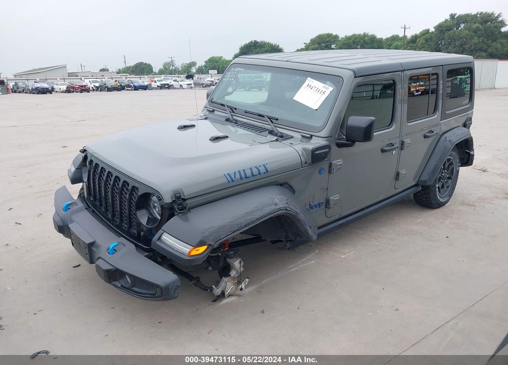 2023 JEEP WRANGLER 4XE 4X4 VIN: 1C4JJXN67PW628989