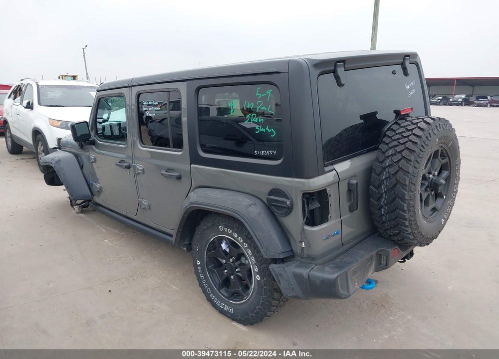 2023 JEEP WRANGLER 4XE 4X4 VIN: 1C4JJXN67PW628989