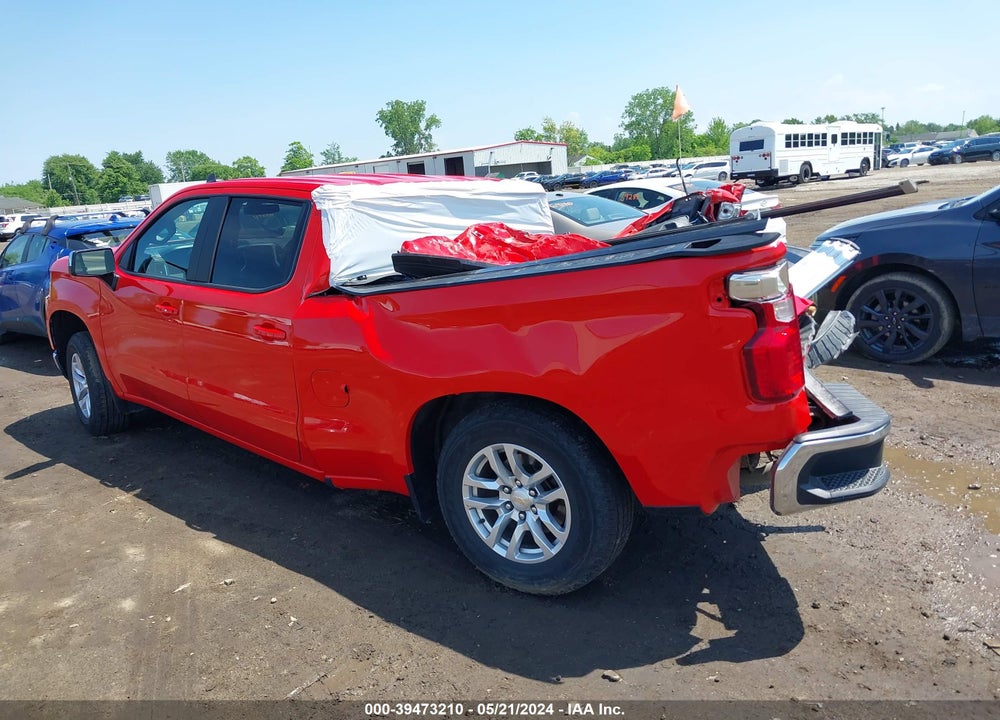 2021 CHEVROLET SILVERADO 1500 4WD STANDARD BED LT VIN: 3GCUYDEDXMG119852