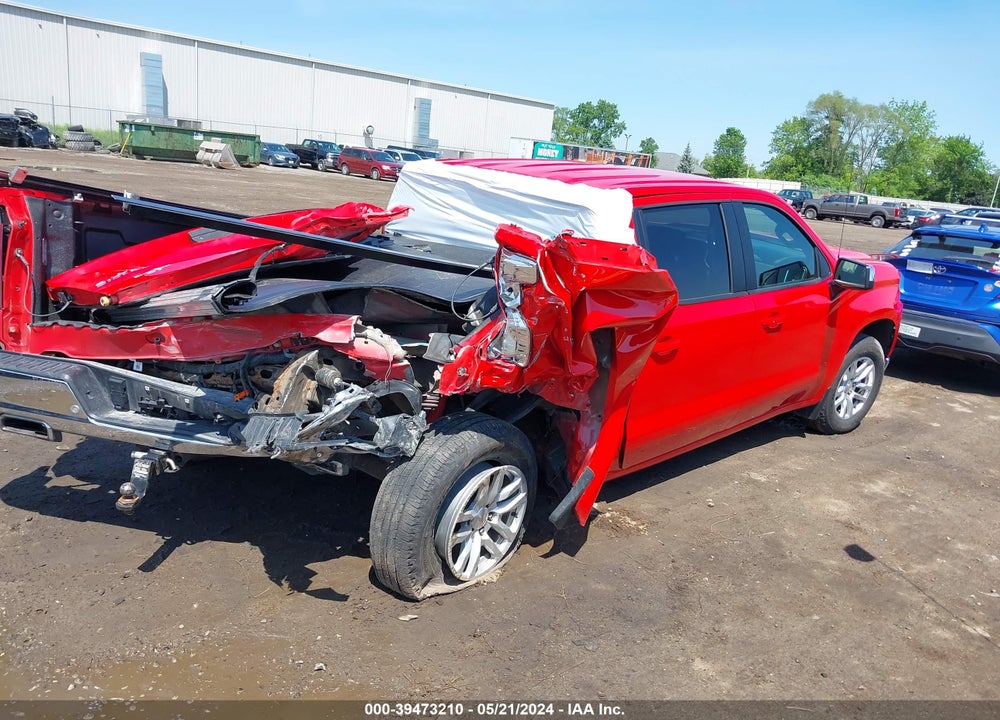 2021 CHEVROLET SILVERADO 1500 4WD STANDARD BED LT VIN: 3GCUYDEDXMG119852