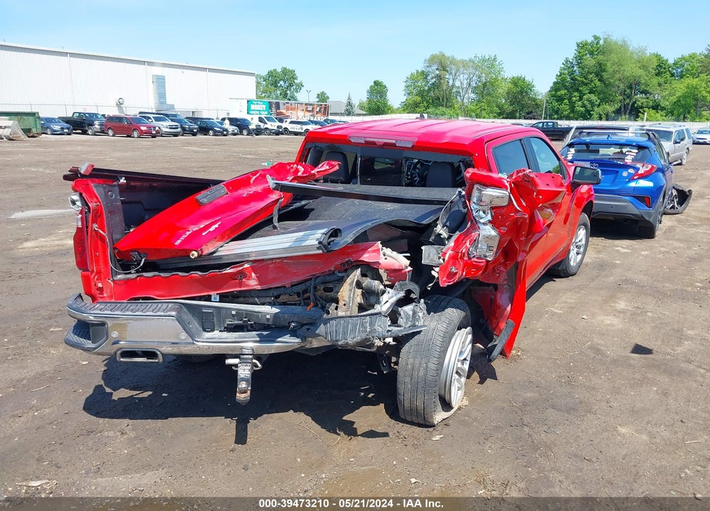 2021 CHEVROLET SILVERADO 1500 4WD STANDARD BED LT VIN: 3GCUYDEDXMG119852