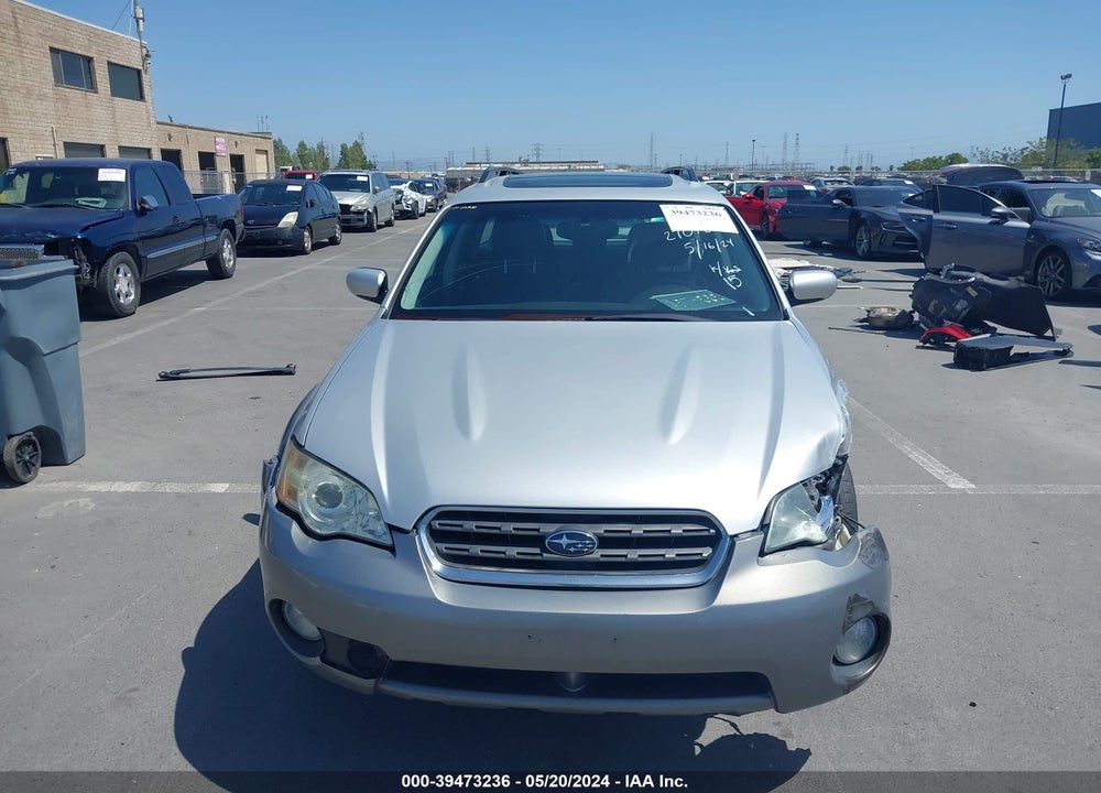 2006 SUBARU OUTBACK 2.5I LIMITED VIN: 4S4BP62C567348032