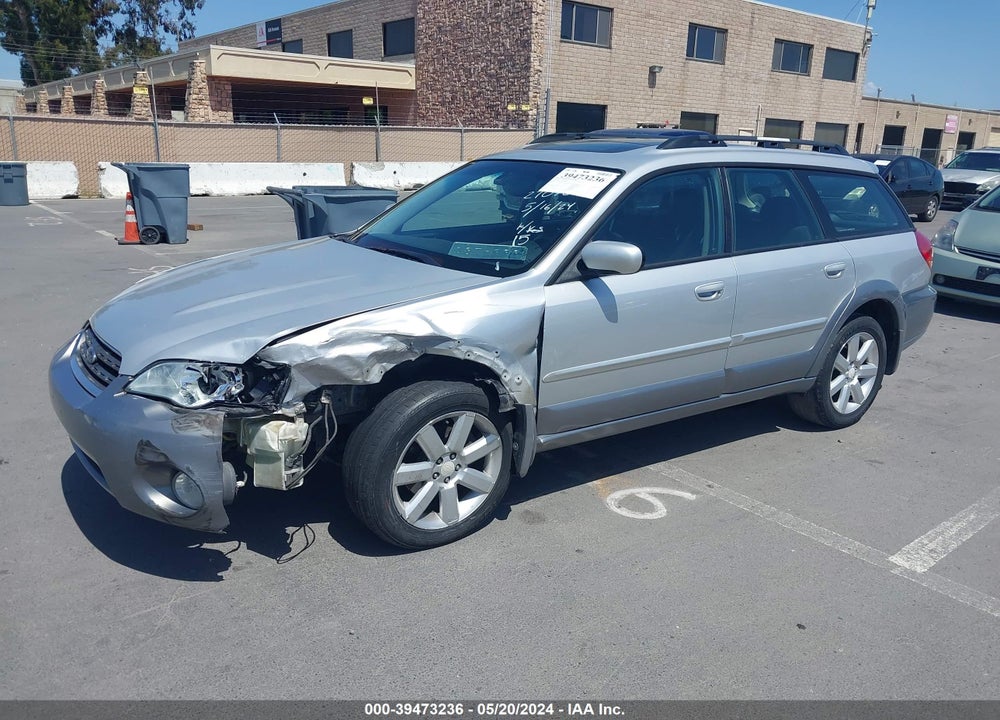 2006 SUBARU OUTBACK 2.5I LIMITED VIN: 4S4BP62C567348032