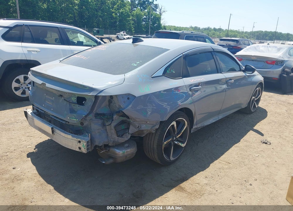 2022 HONDA ACCORD SPORT VIN: 1HGCV1F38NA079197