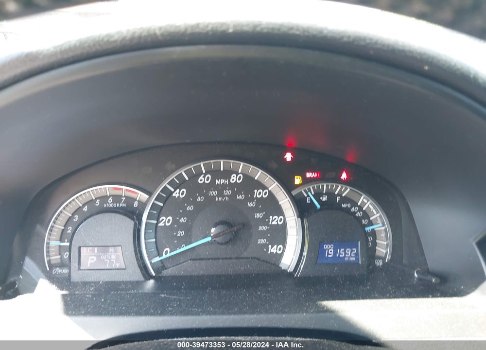 2012 TOYOTA CAMRY SE VIN: 4T1BF1FKXCU128339