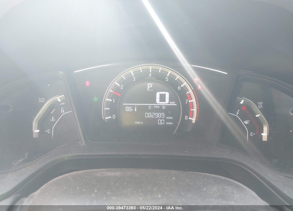 2017 HONDA CIVIC LX VIN: SHHFK7H20HU421487