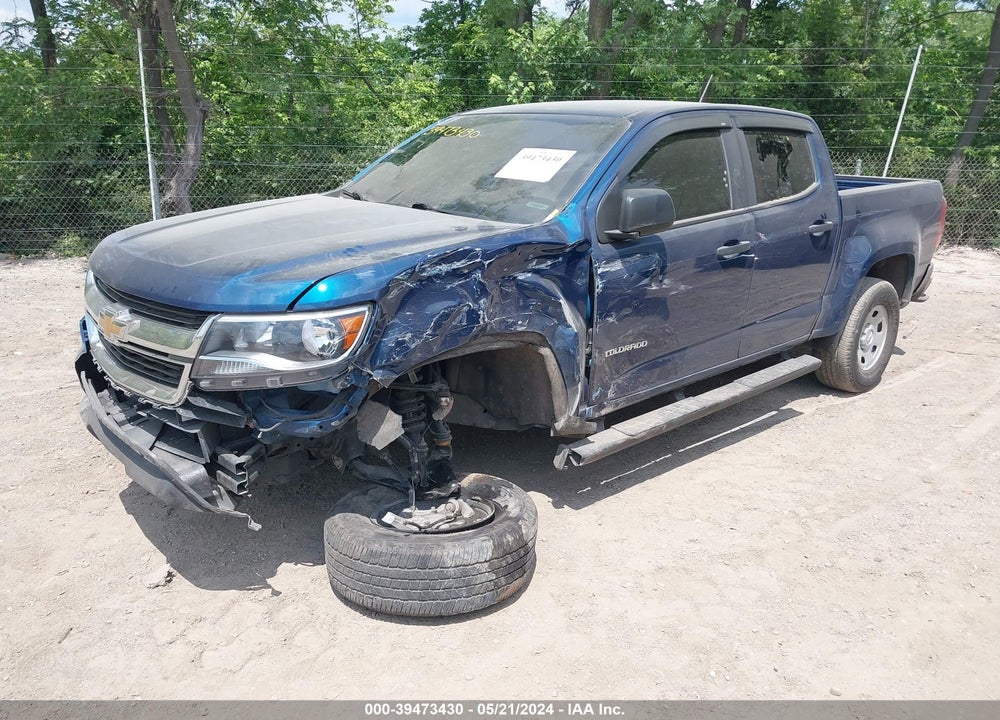 2019 CHEVROLET COLORADO WT VIN: 1GCGSBEA8K1137156