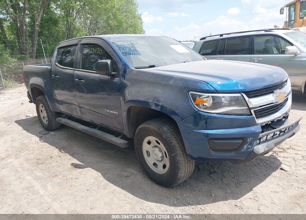 2019 CHEVROLET COLORADO WT VIN: 1GCGSBEA8K1137156