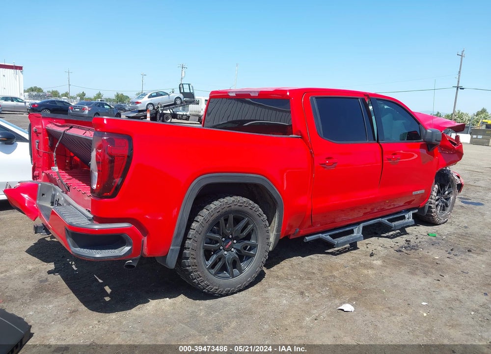 2021 GMC SIERRA 1500 2WD SHORT BOX ELEVATION VIN: 3GTP8CET0MG184630