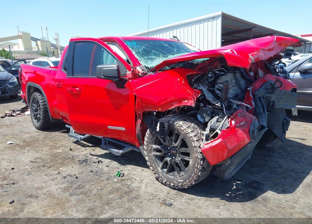 2021 GMC SIERRA 1500 2WD SHORT BOX ELEVATION VIN: 3GTP8CET0MG184630