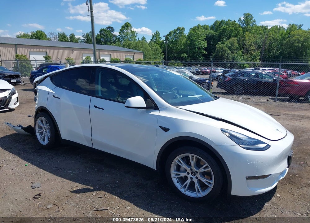 2022 TESLA MODEL Y LONG RANGE DUAL MOTOR ALL-WHEEL DRIVE VIN: 7SAYGDEE3NF321360