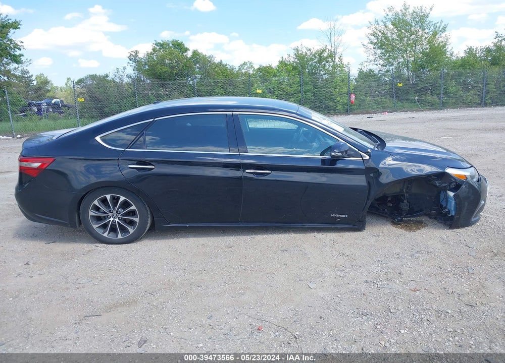 2018 TOYOTA AVALON HYBRID XLE VIN: 4T1BD1EB4JU063377