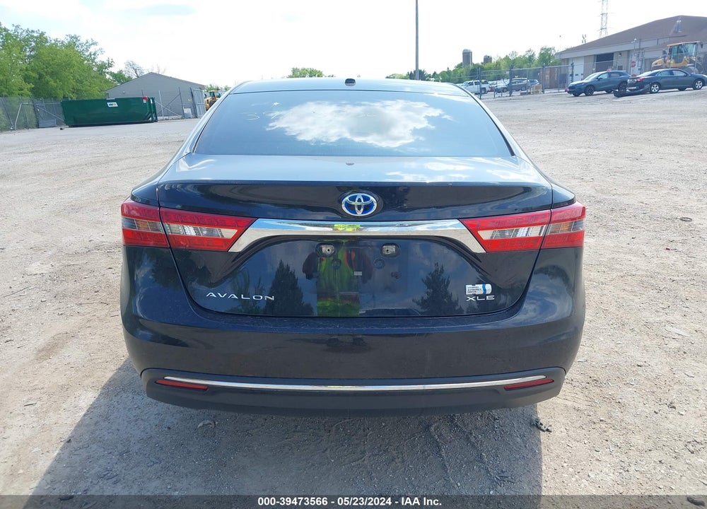 2018 TOYOTA AVALON HYBRID XLE VIN: 4T1BD1EB4JU063377