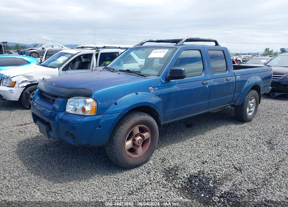 2002 NISSAN FRONTIER CREW CAB SC VIN: 1N6MD29Y42C378556