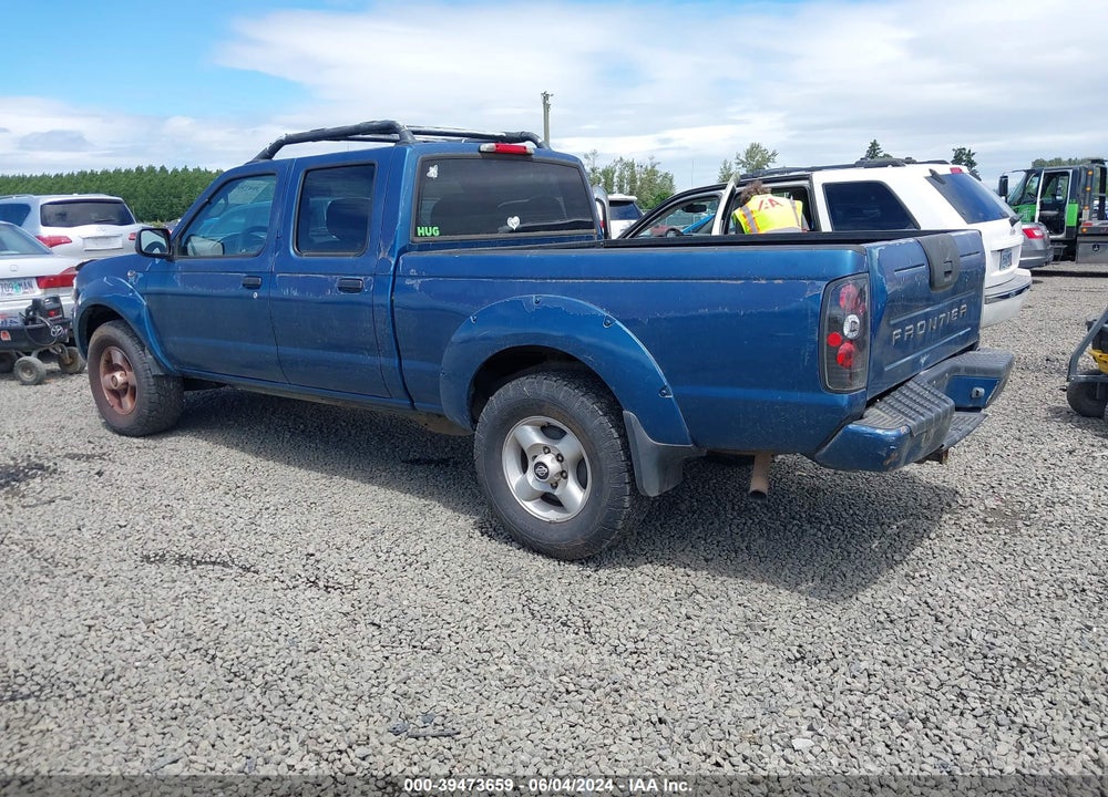 2002 NISSAN FRONTIER CREW CAB SC VIN: 1N6MD29Y42C378556